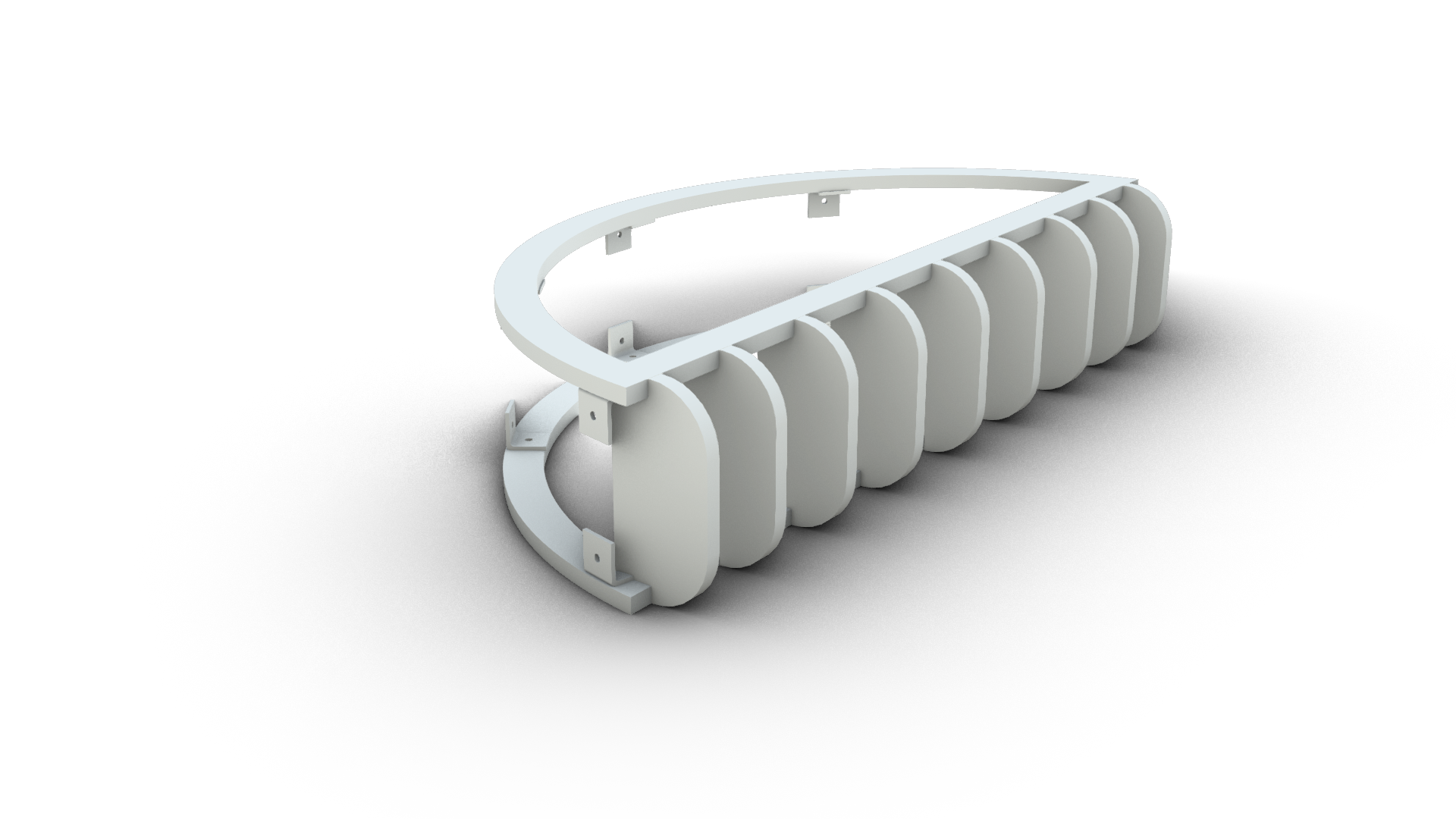 Gefaltete Struktur des Tacco Chairs